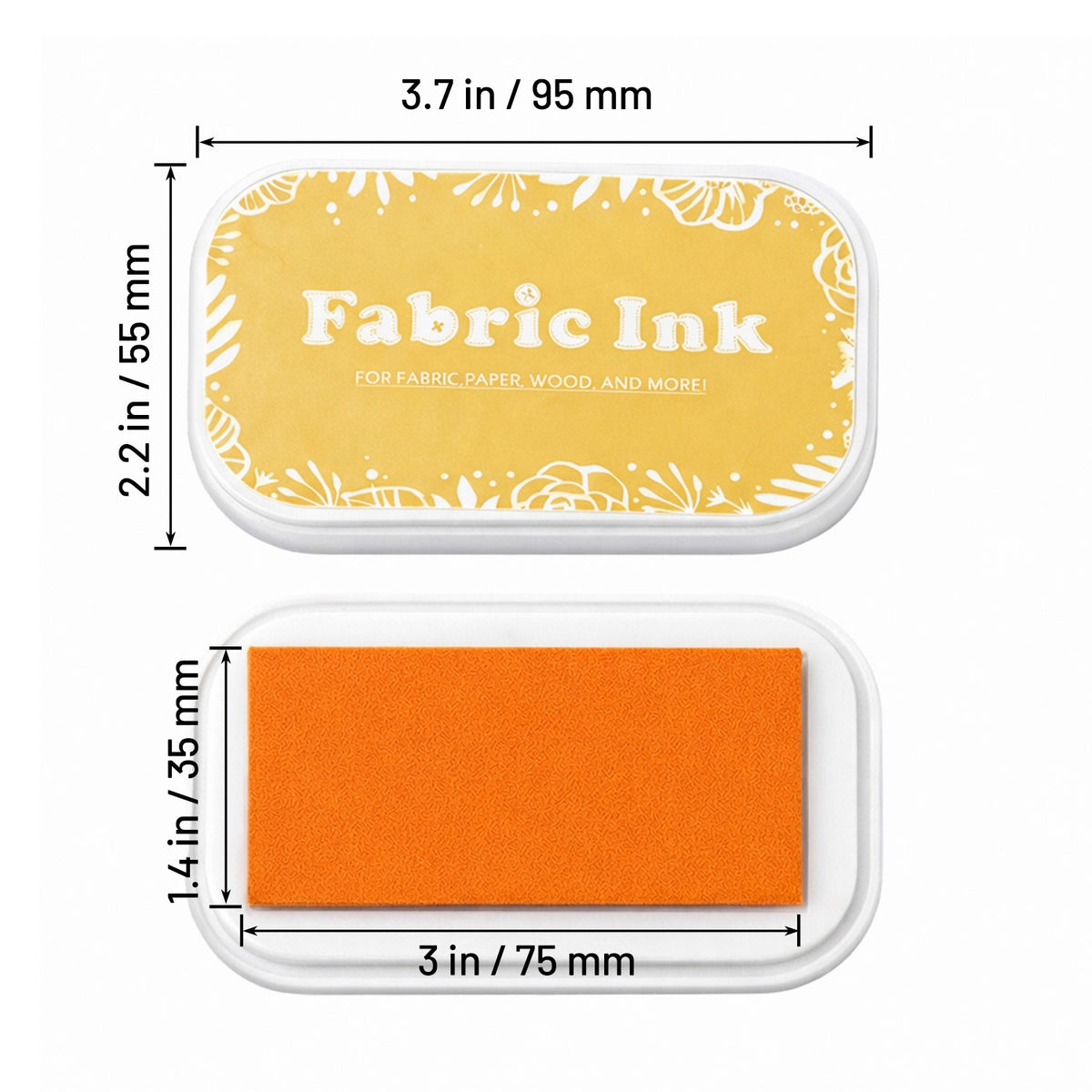 Lebendiges Multi-Oberflächen-Stempelkissen für Stoff, Papier & Holz