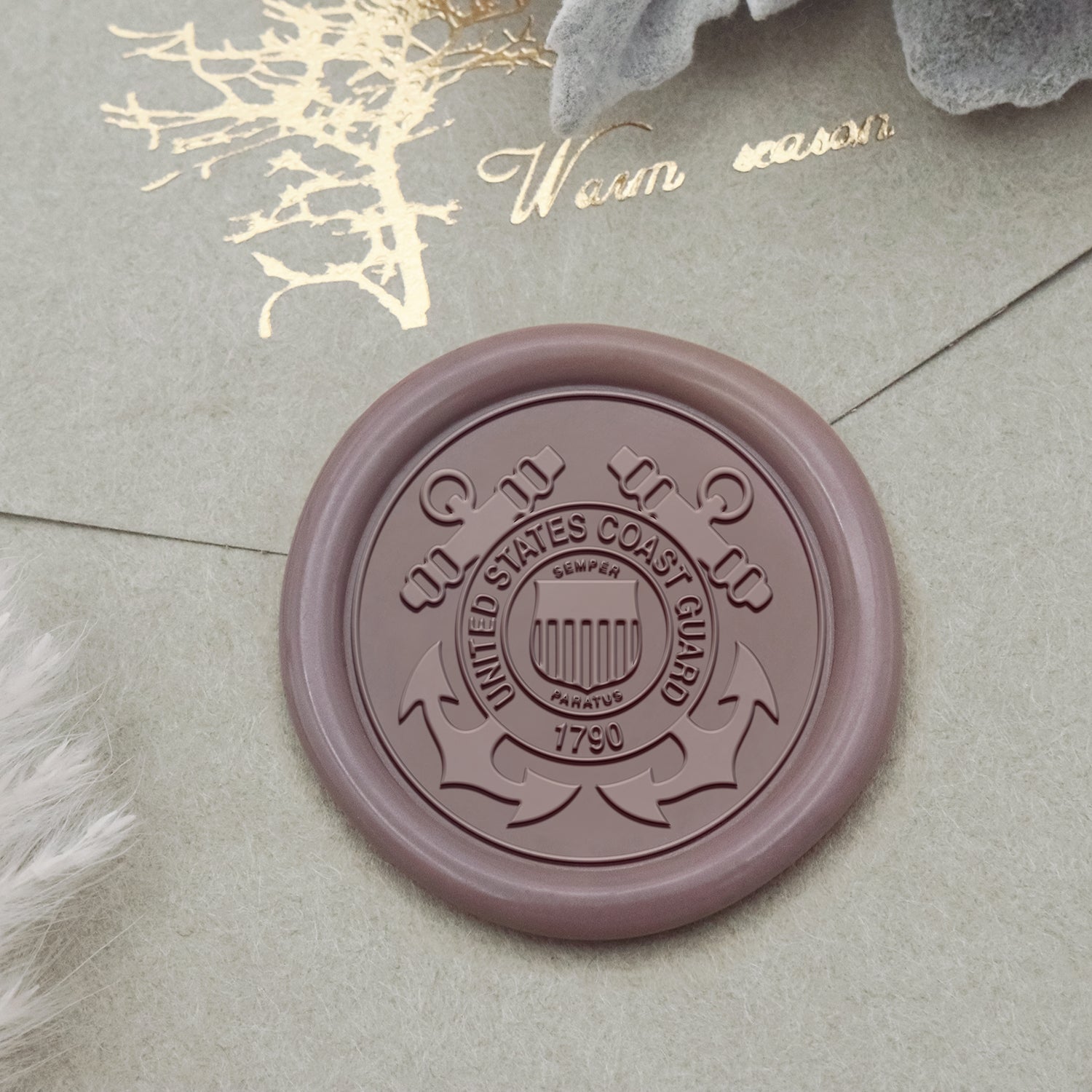 Stamprints US Coast Guard Symbol Wax Seal Stamp 1