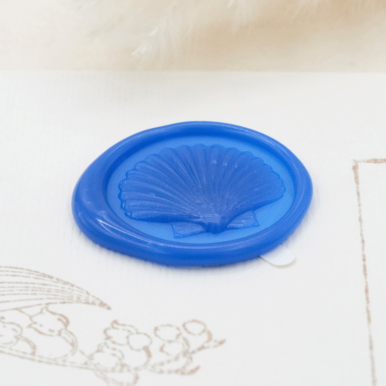 Stamprints Selbstklebende Siegelwachs Sticker Farbe 4
