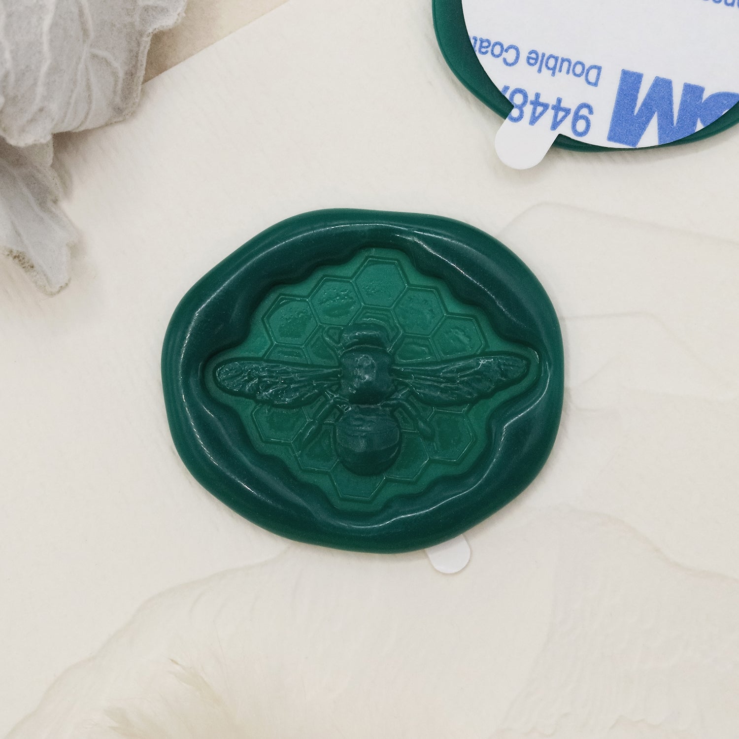 Stamprints 3D Relief Bee Self-adhesive Wax Seal Stickers 1