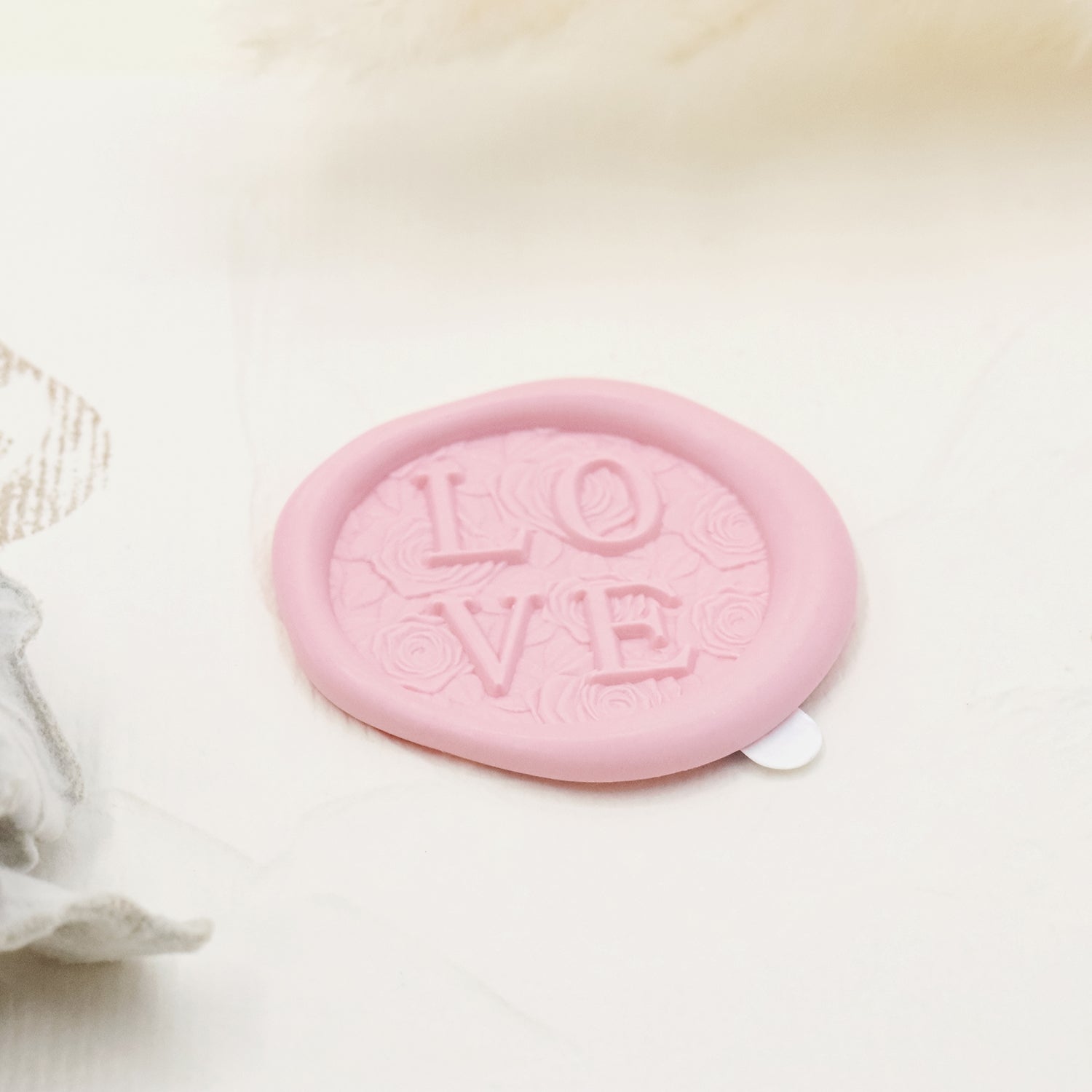 Stamprints 3D Relief Love Self-adhesive Wax Seal Stickers 4