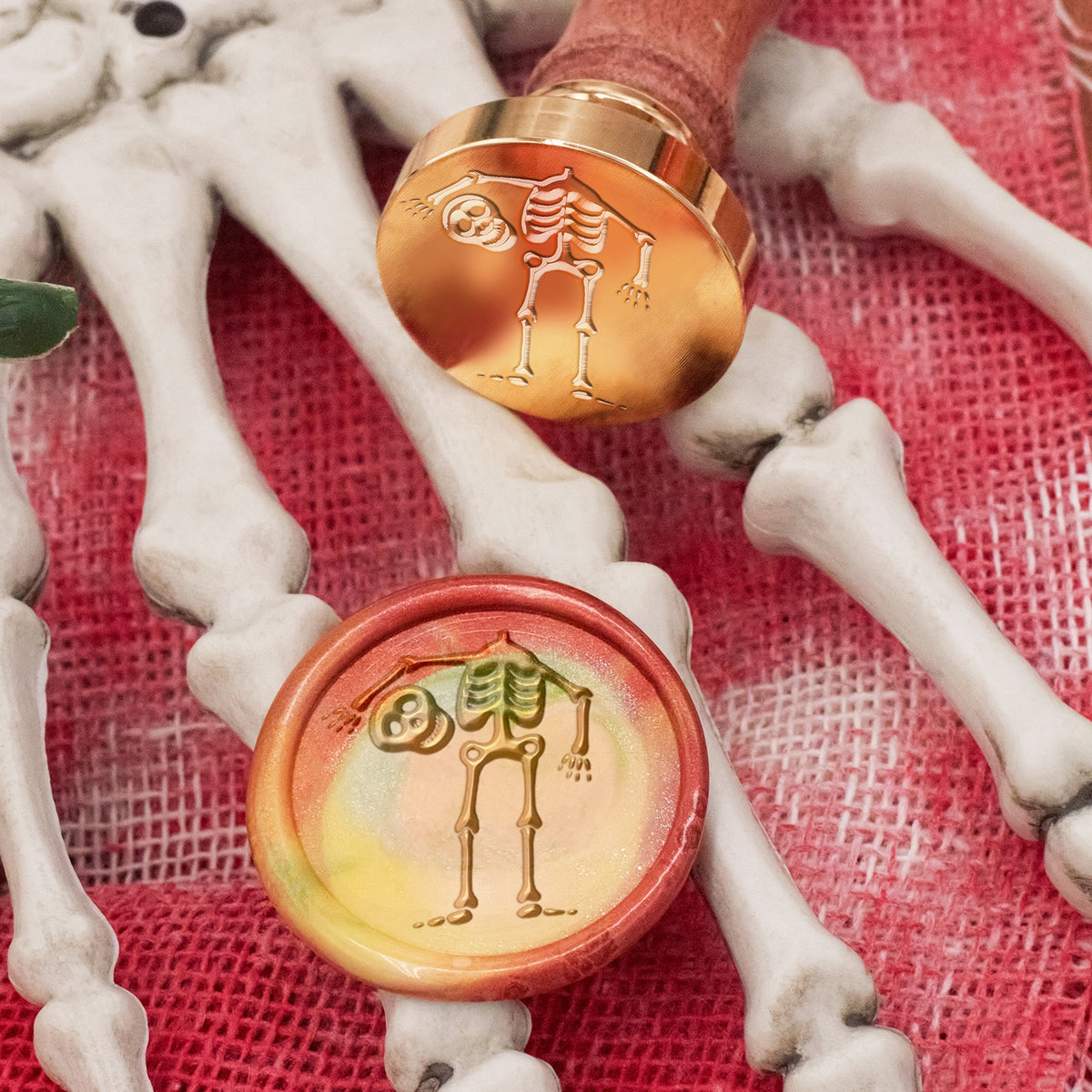 Tampon Encreur Sceau de Cire Halloween - Style 7 1
