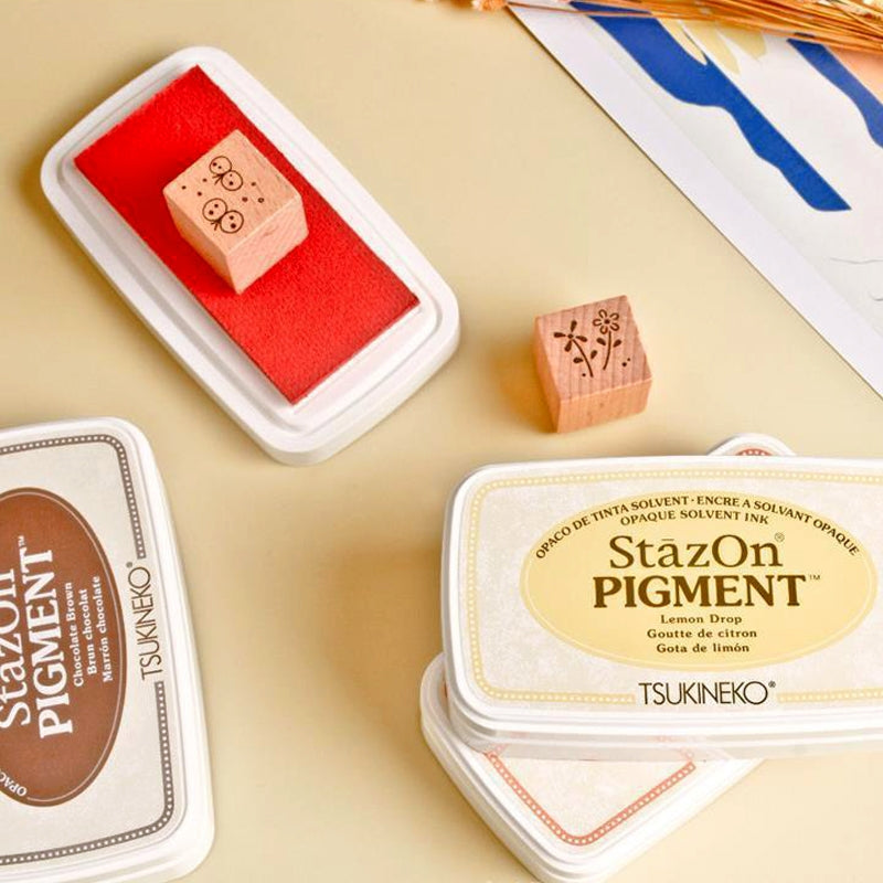 Tampon encreur StazOn à encre pigmentaire à séchage rapide3