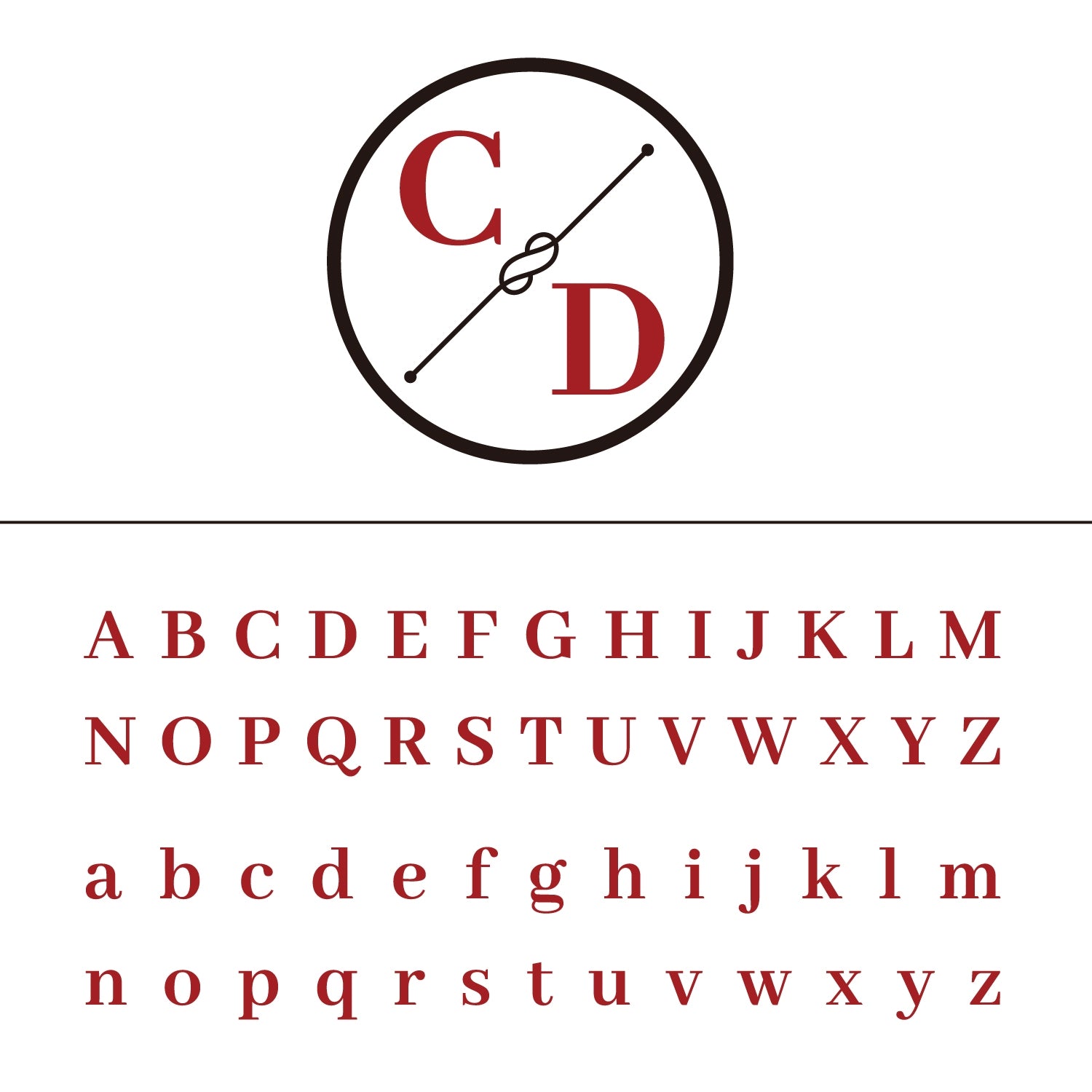Custom Simple Knot Wedding Monogram Wax Seal Stamp 5