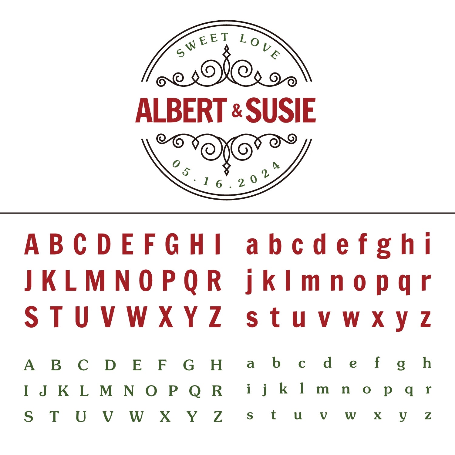 Personalisierter Sweet Love Hochzeit Siegelwachs Siegelstempel 14