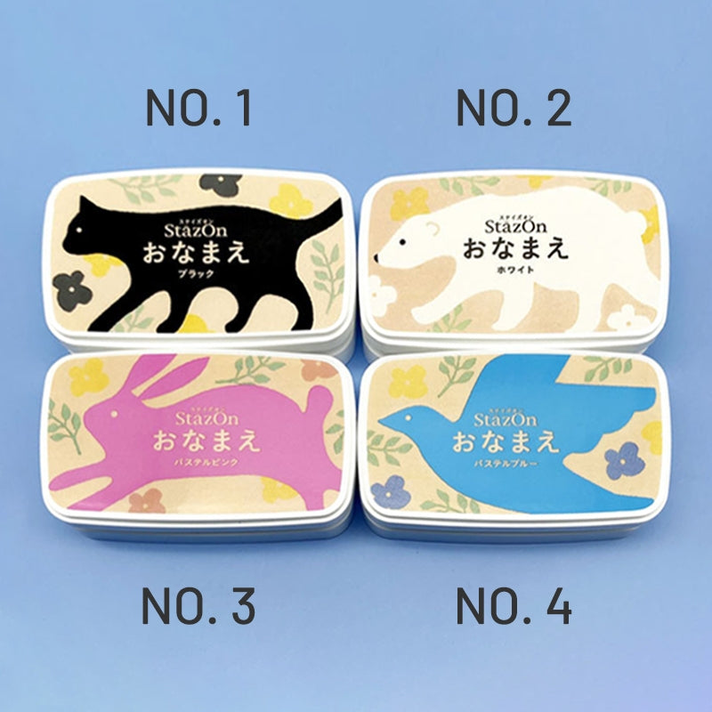 Tsukineko Stazon ONAMAE Versatile Animal Ink Pad13