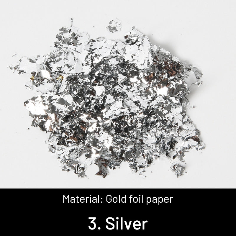 DIY Decorative Crushed Gold Leaves sku-3