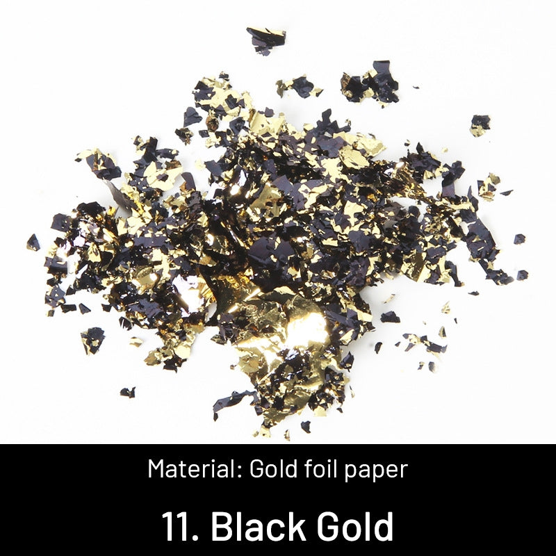 DIY Decorative Crushed Gold Leaves sku-11