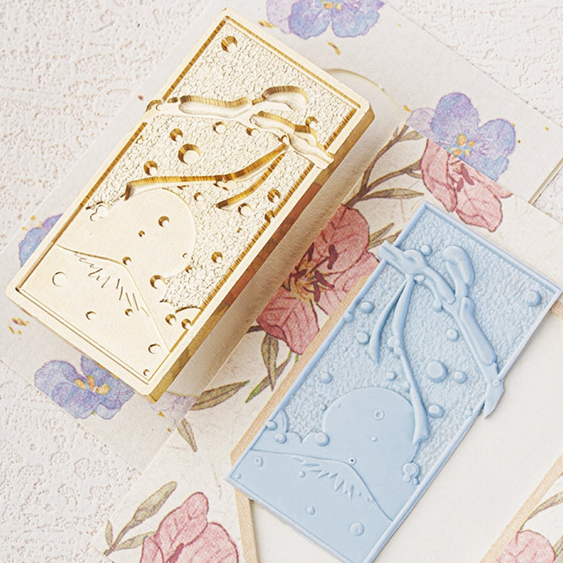 3D Relief Seasons Floral Wax Seal Stamp b4