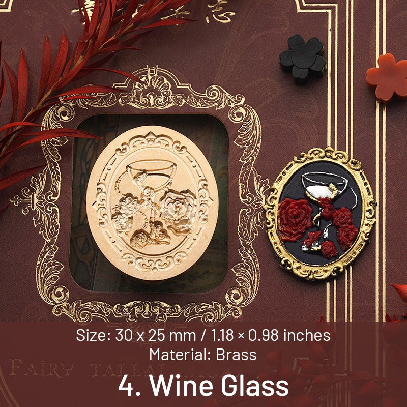 3D Relief Lady Wax Seal Stamp (6 Designs) sku-4