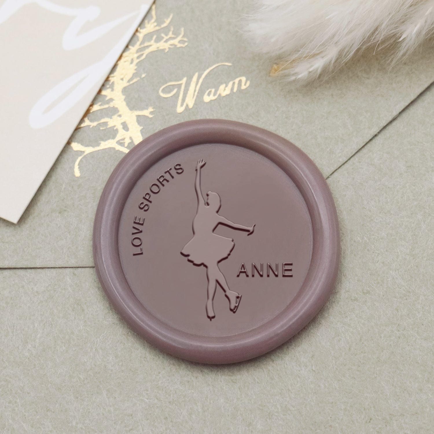 Individueller Ballett Tanz Name Wachssiegel Stempel - Stamprints1