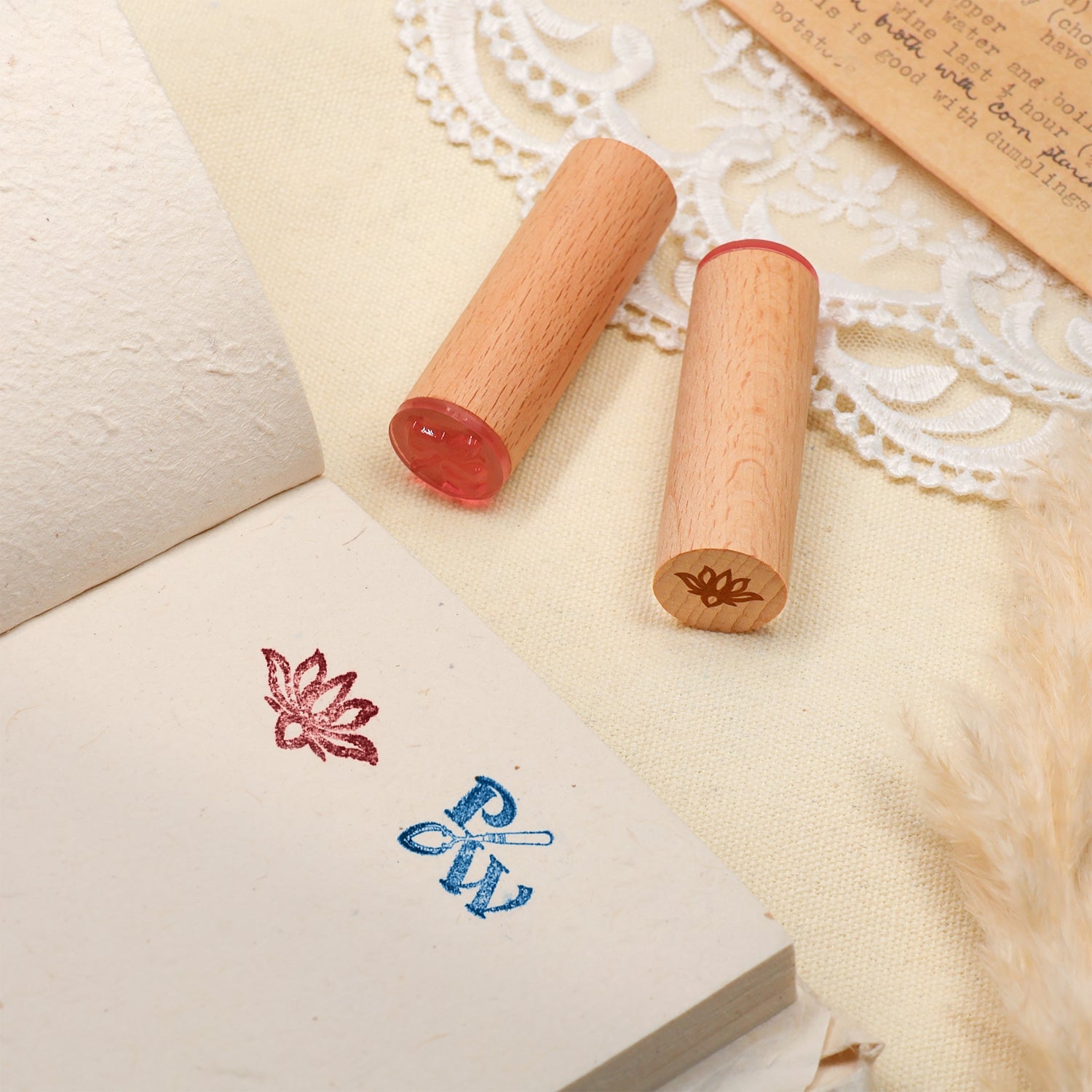 Mini-Stempel aus Gummi 1