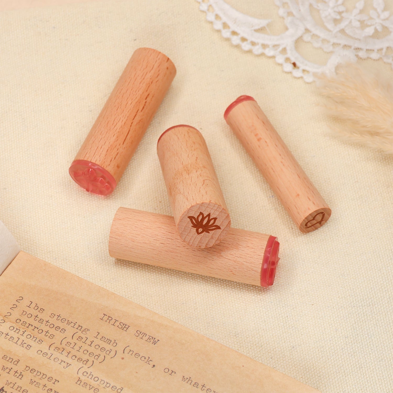 Mini Gummistempel 3 nach Maß