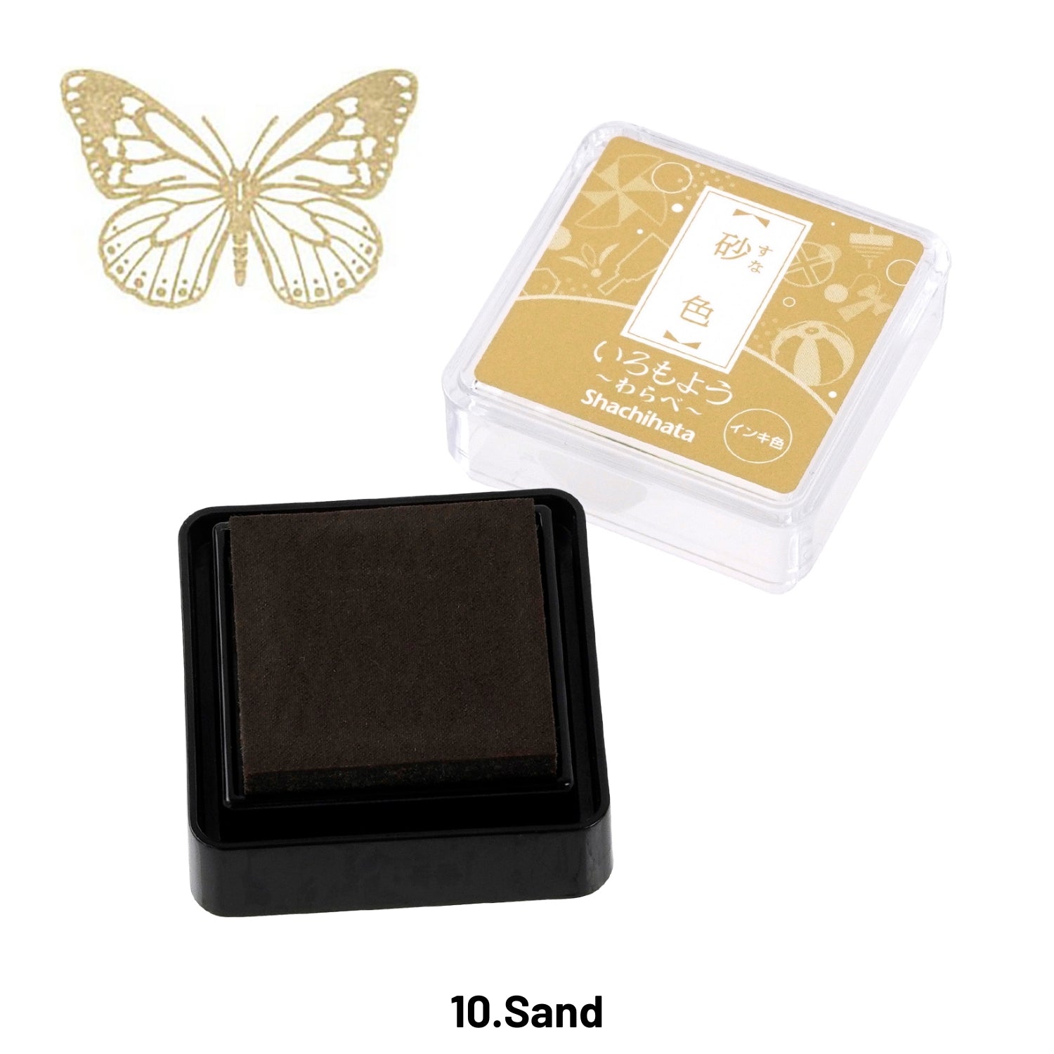 Japanese Shachihata Mini Oil-based Paint Rubber Stamp Pad 11