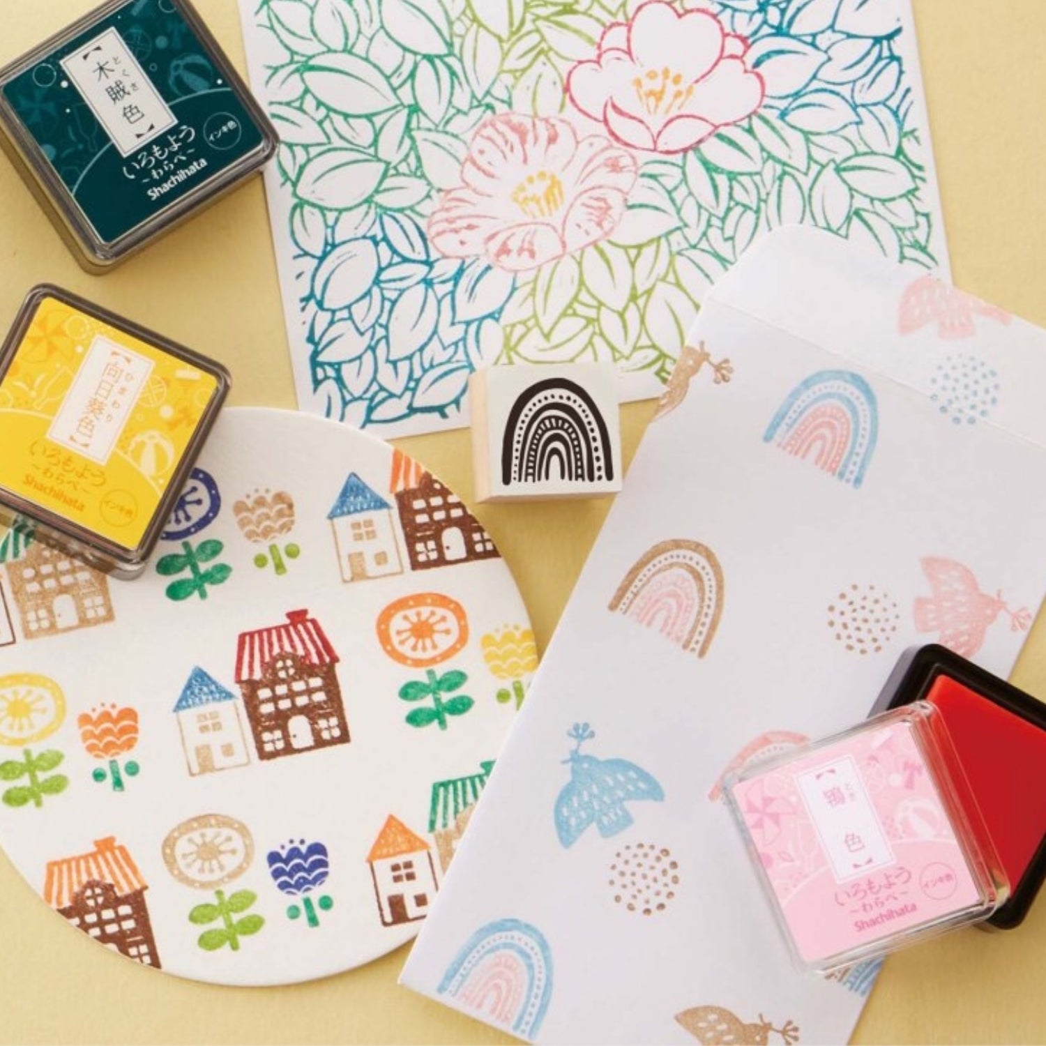 Japanese Shachihata Mini Oil-based Paint Rubber Stamp Pad 21111