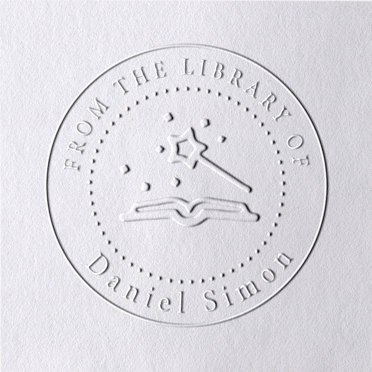 Custom Magic Wand From The Library Of Book Embosser2
