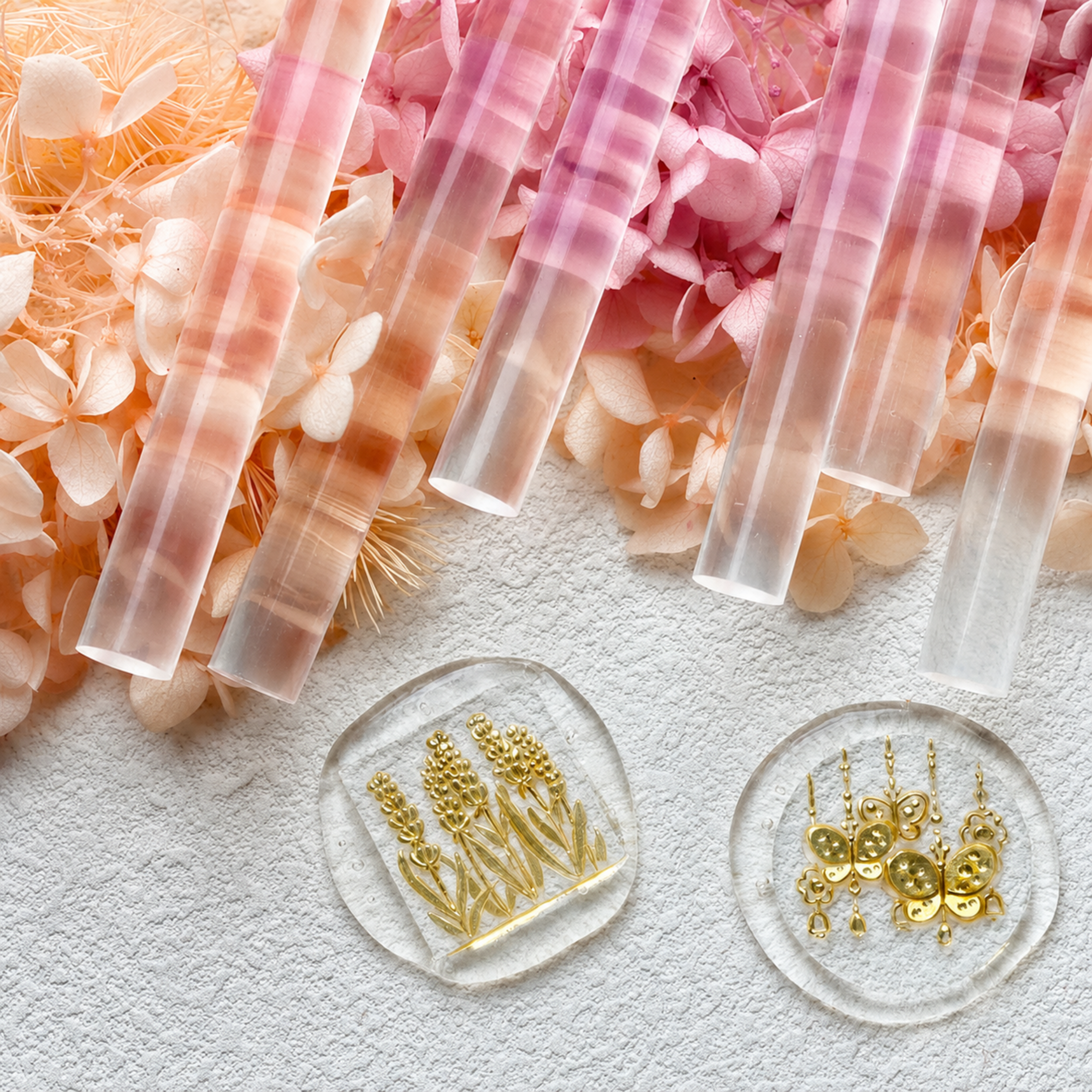 Crystal Clear Transparent Wax Sticks1