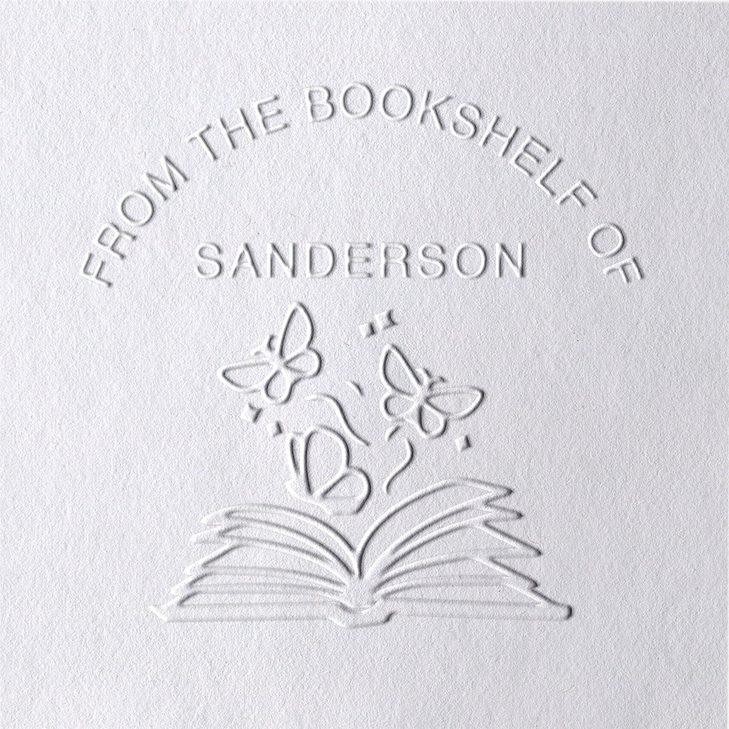 Custom Butterfly Book Embosser8-1