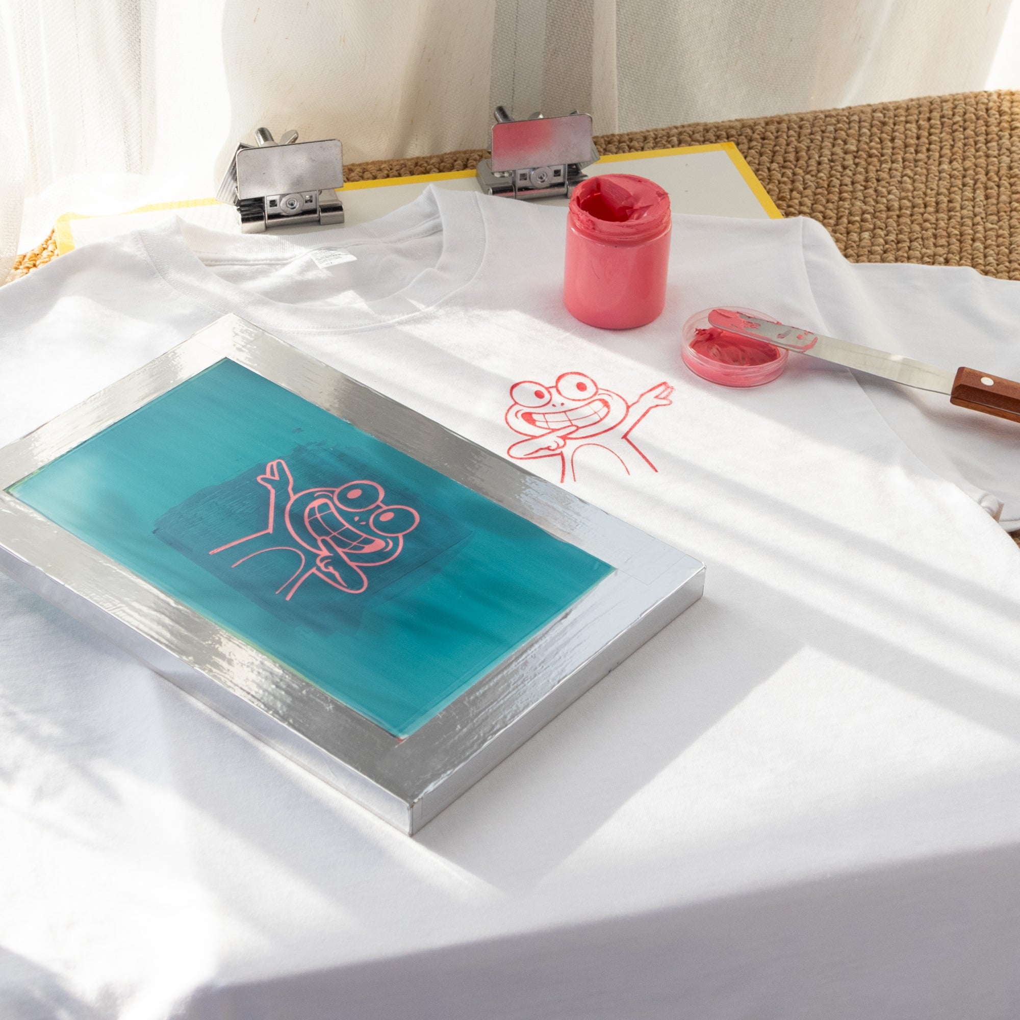 Tinta de Serigrafía Ecológica a Base de Agua 9