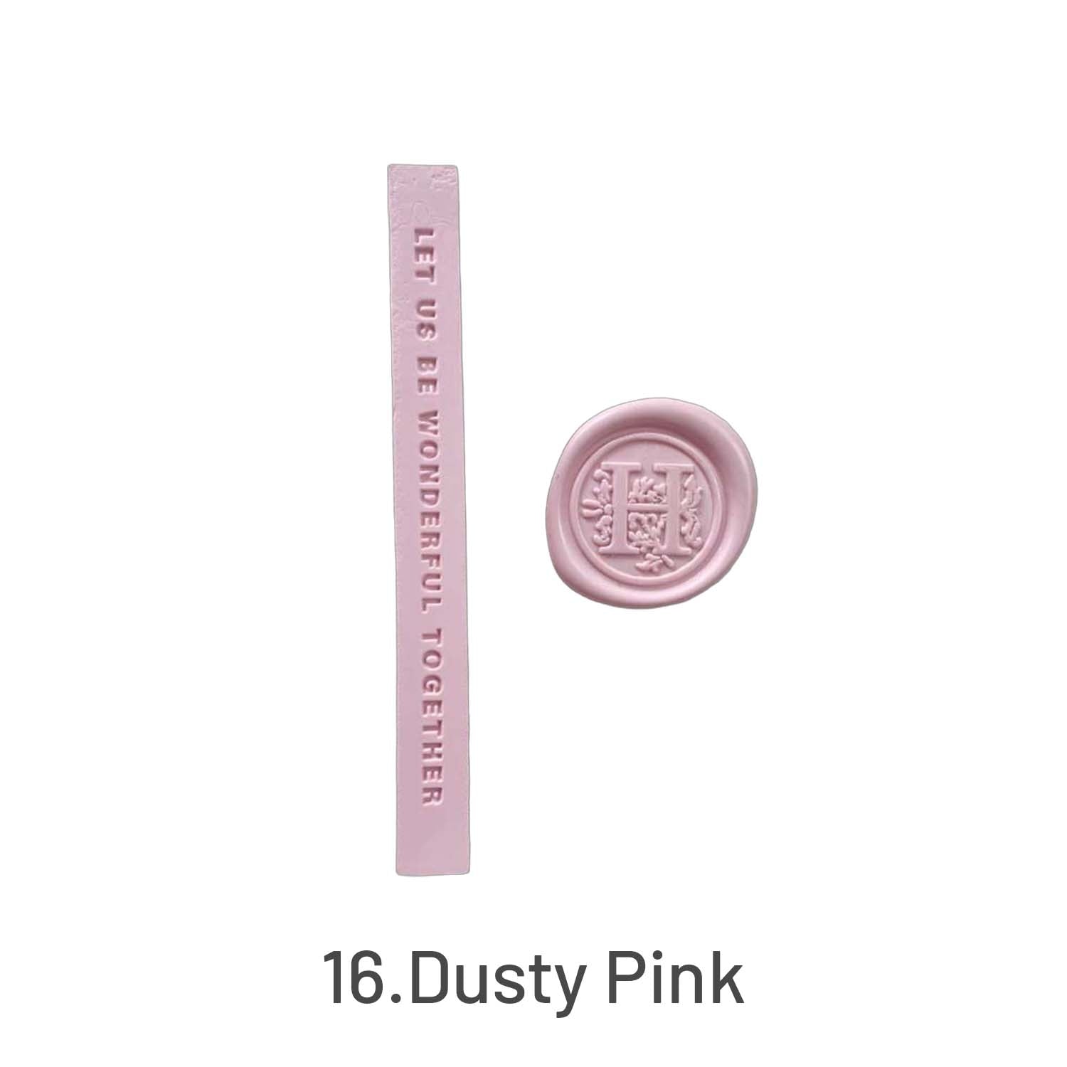 Matte Pastel Wickless Sealing Wax Stick16