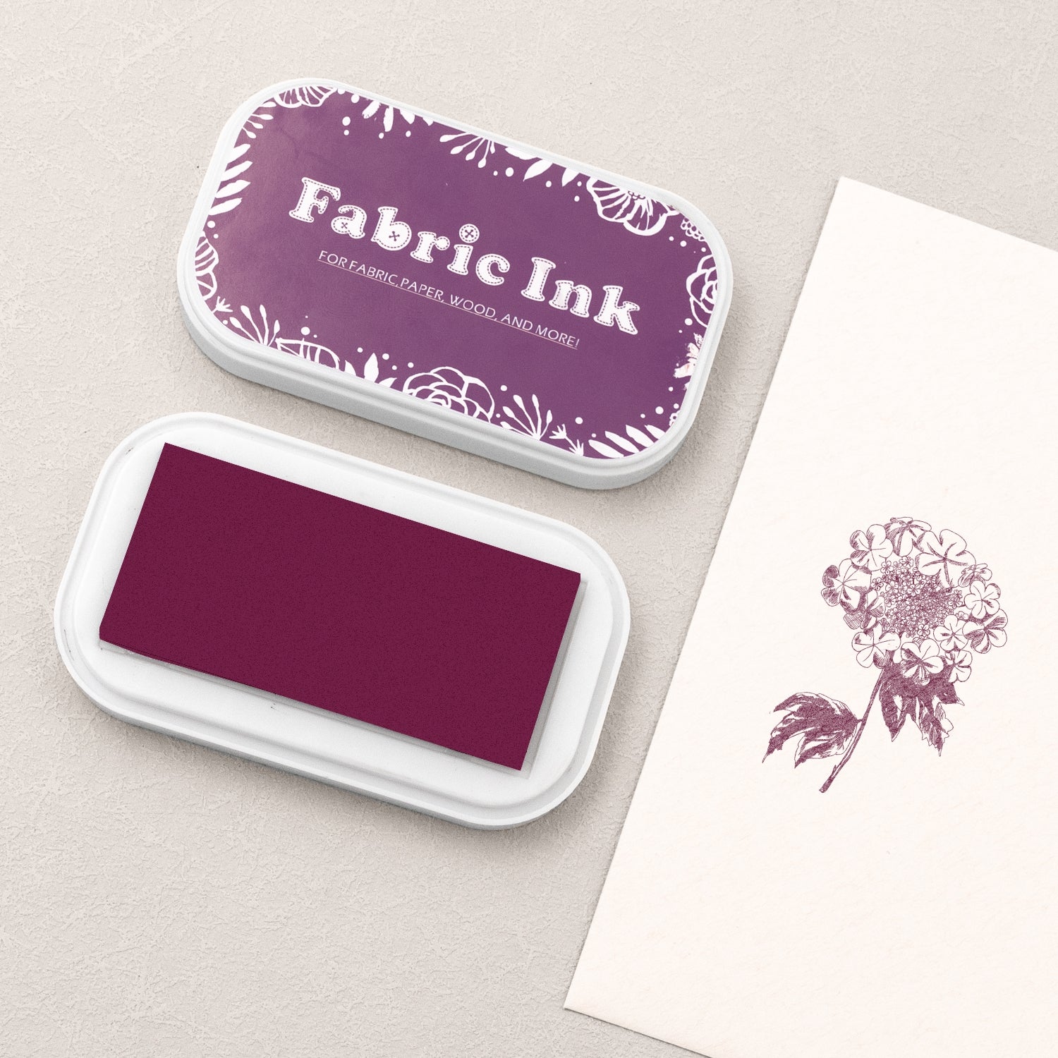 Oil-Based Fabric Ink PadBD-225d