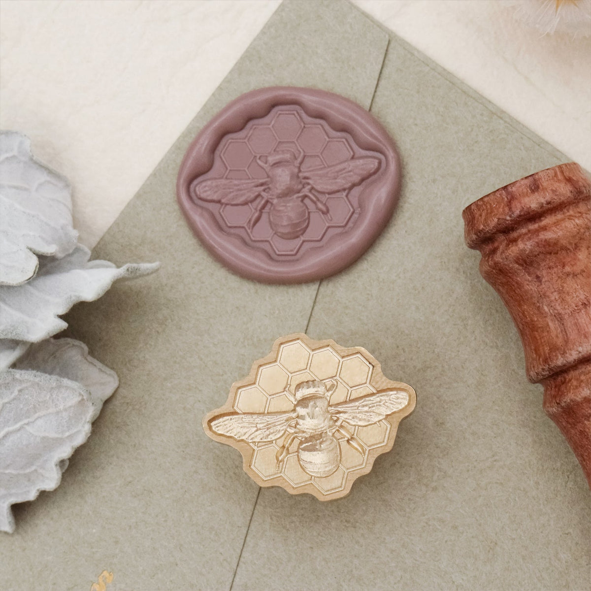 Stamprints 3D Relief Bienenwachs Siegelstempel 5