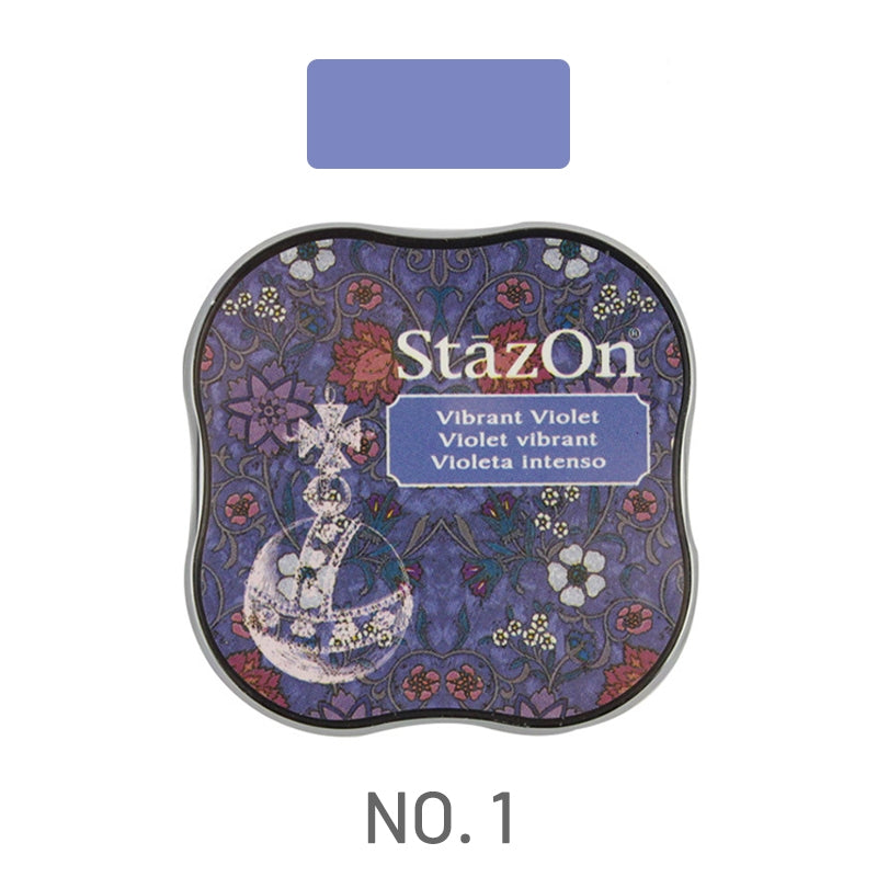 StazOn Retro Ölbasiertes Schnelltrockendes Pigment-Stempelkissen1