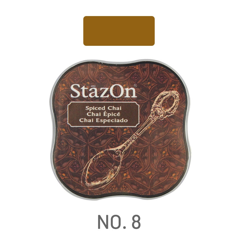 StazOn Retro Ölbasiertes Schnelltrocknende Pigmenttinte Stempelkissen8