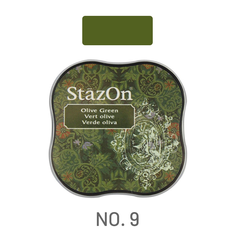 StazOn Retro ölbasiertes schnelltrocknedes Pigmenttinten-Stempelkissen